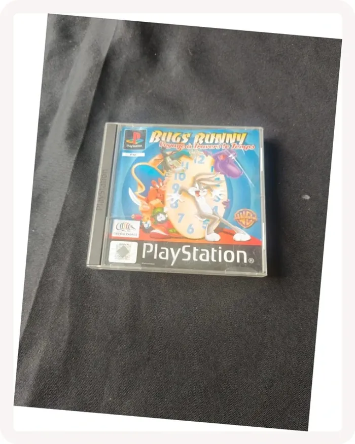 Boîte vide bugs bunny Playstation 1