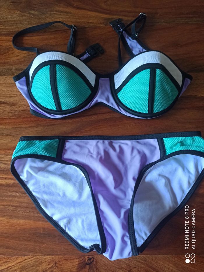 Maillot de Bain Femme 2 pièces Taille 34