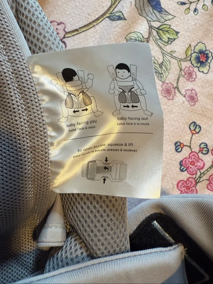 Porte bébé Ergobaby Omni 360 Cool air neuf - photo numéro 3