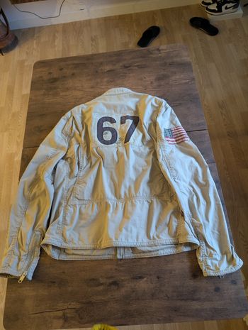 Ralph Lauren Military Field Veste Drapeau Américain