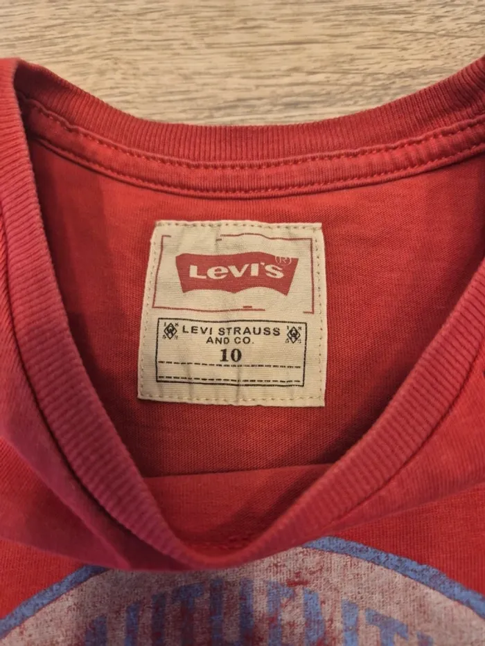 Lot de 2 Tee-shirt Levi's- taille 10 ans - photo numéro 5