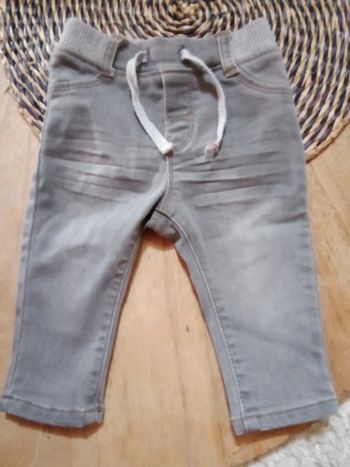 Jean gris souple 62cm