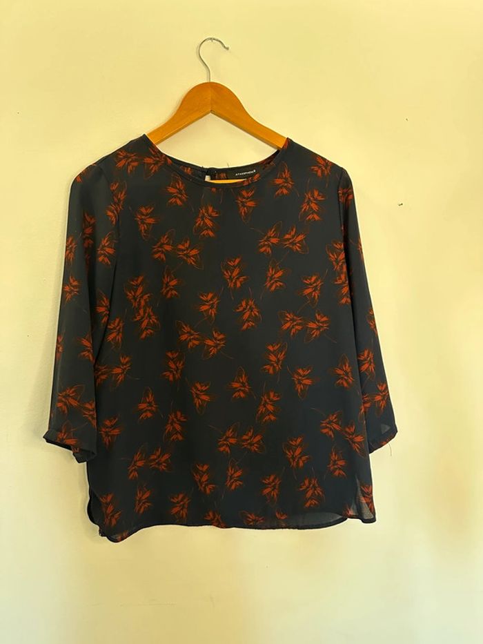 Blouse Atmosphère Taille 40 peu portée - photo numéro 2