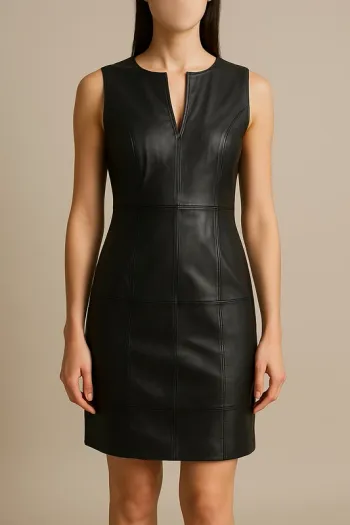 Robe en cuir Lady Rebels – Taille L