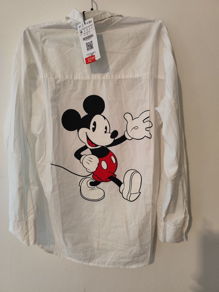 Chemise Mickey Pull&Bear - photo numéro 2