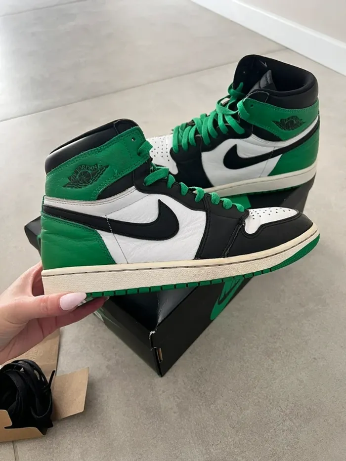 Air Jordan 1 high Lucky green - photo numéro 2