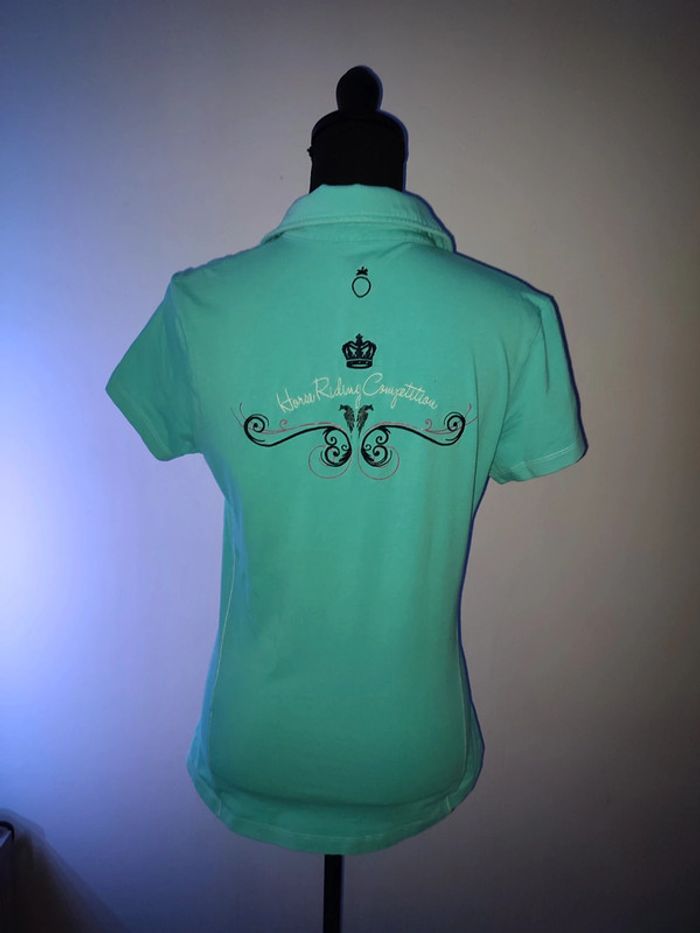 Polo bleu - photo numéro 3