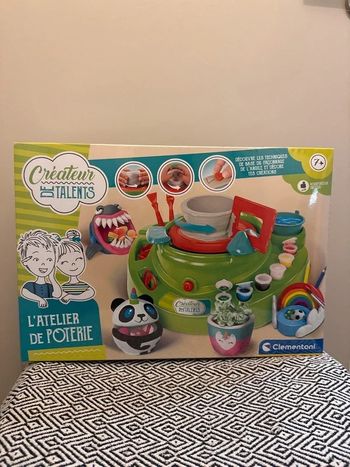 Clementoni - Atelier créatif " L'atelier de Poterie" -Dès 7 ans