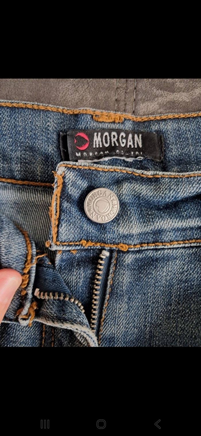 Short en jean femme Morgan - photo numéro 2