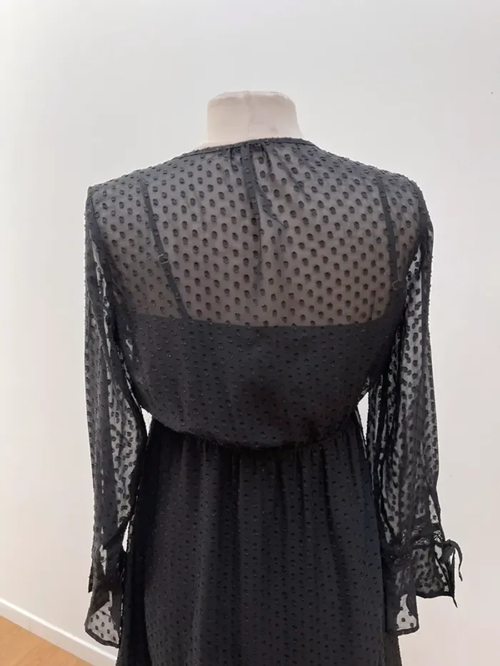 Superbe Robe noire longue Mint & Berry 🌸  36 S - photo numéro 8