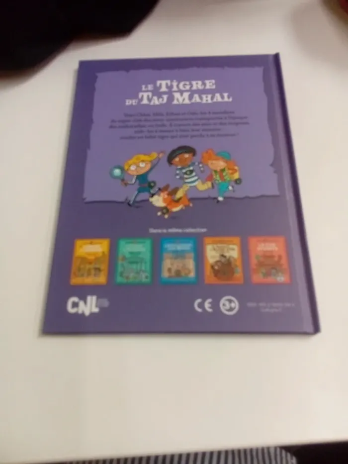 Livre " Le tigre du Taj Mahal" - photo numéro 2