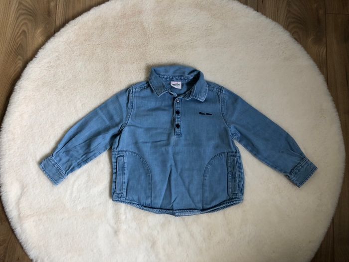 Chemise vareuse jeans - tape à l’œil 3 ans