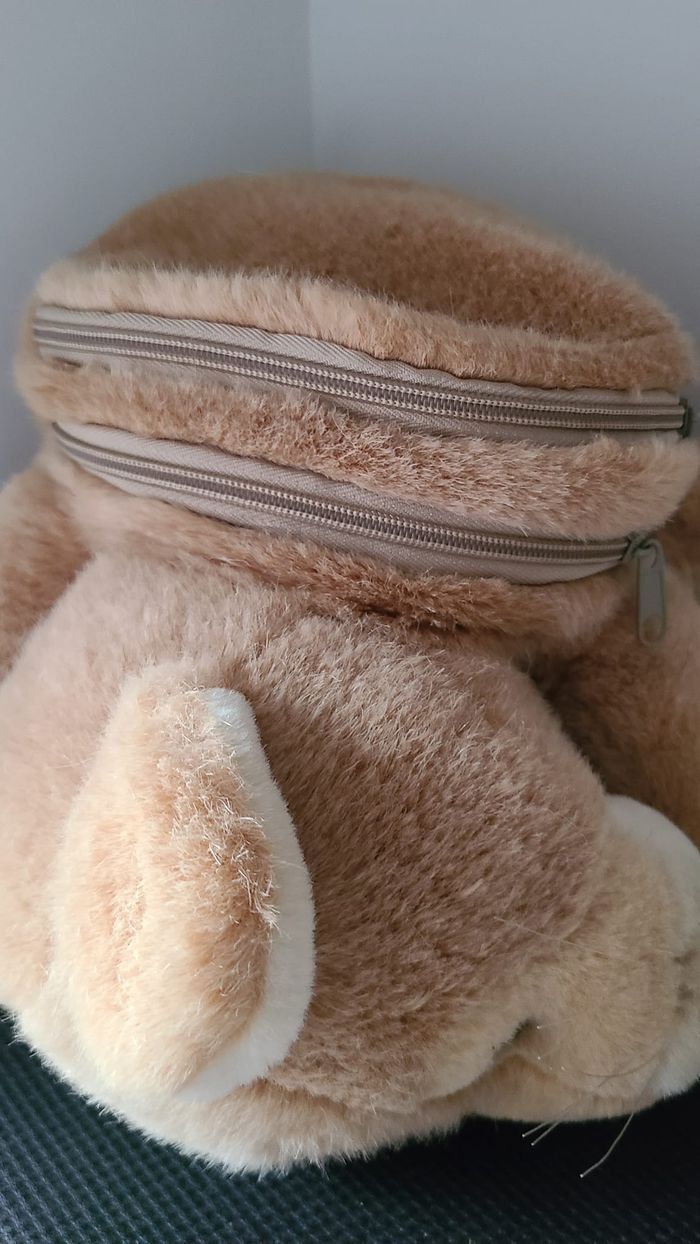 sac à dos peluche lionceau - photo numéro 6