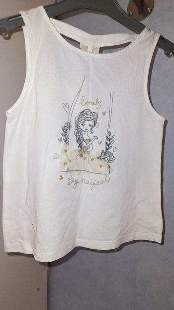 Tee-shirt à bretelles, Orchestra, 8 ans, neuf