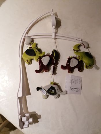 Mobil musical et cadre photo sauthon