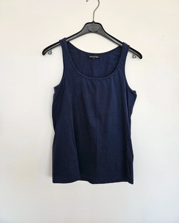 Débardeur bleu marine Anna Karel - Taille L