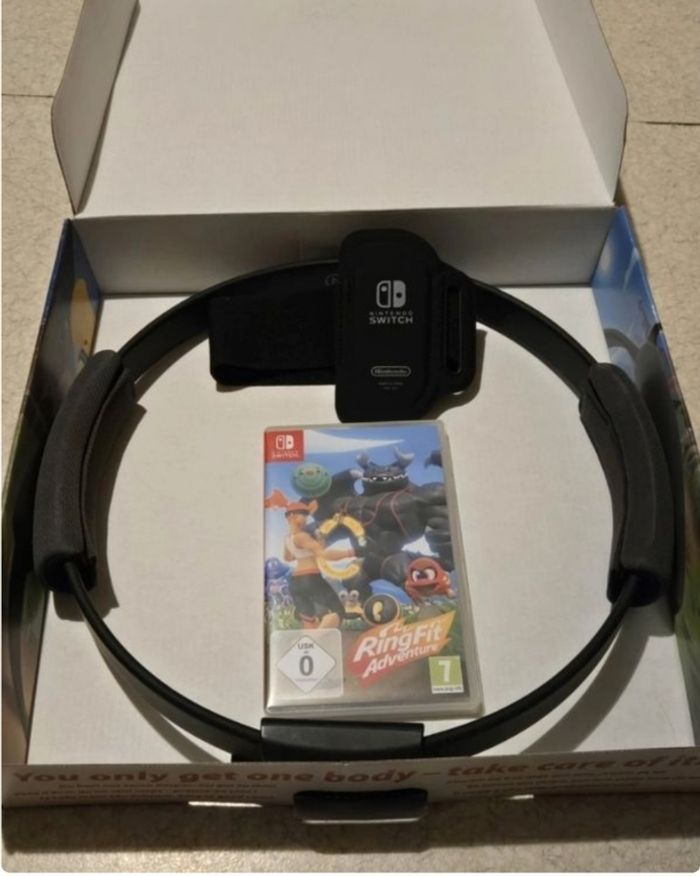 Jeu Nintendo switch Ring fit adventure - photo numéro 2