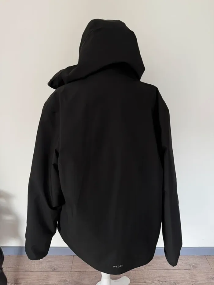 Veste noire de ski chaude et imperméable homme taille XL - photo numéro 6