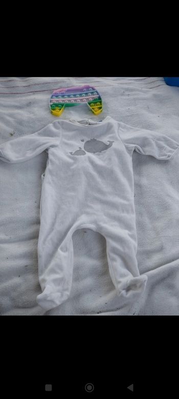 Pyjama velours 3mois