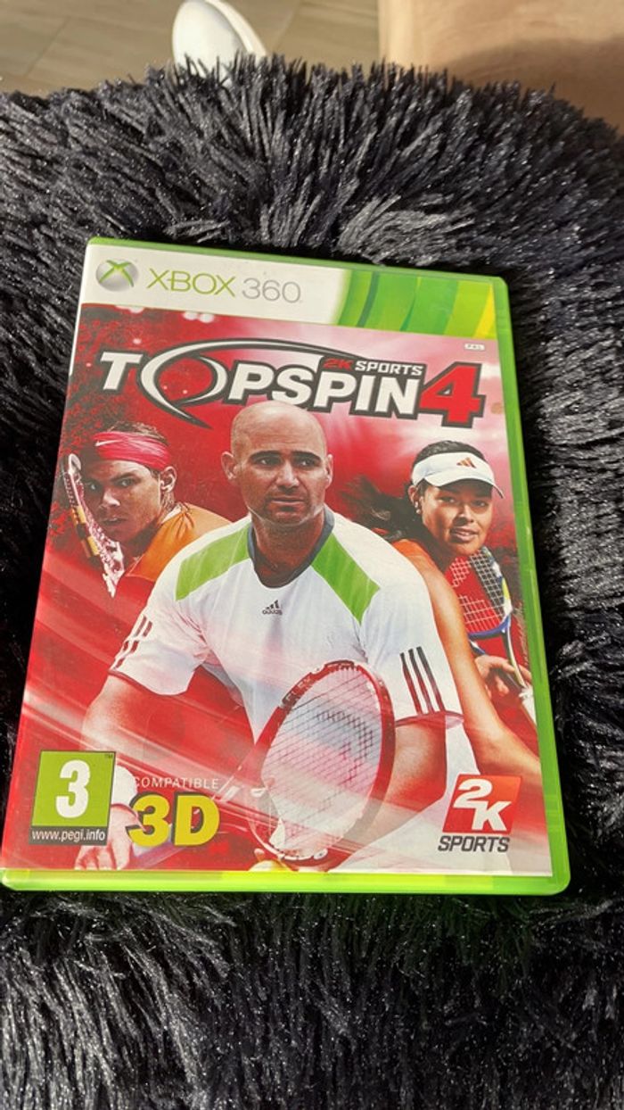 Jeu XBox 360 Top spin4