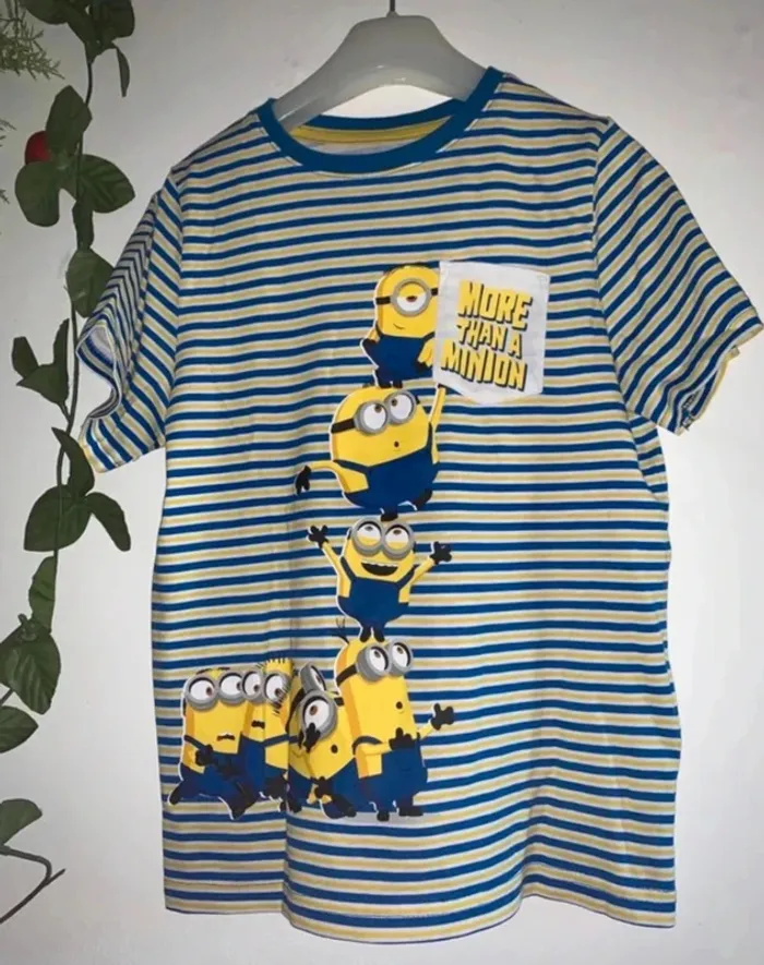 Tee shirt les minions pour enfant