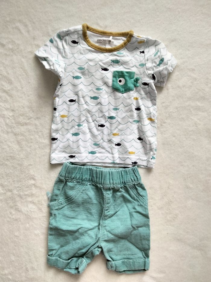 Ensemble short et t shirt