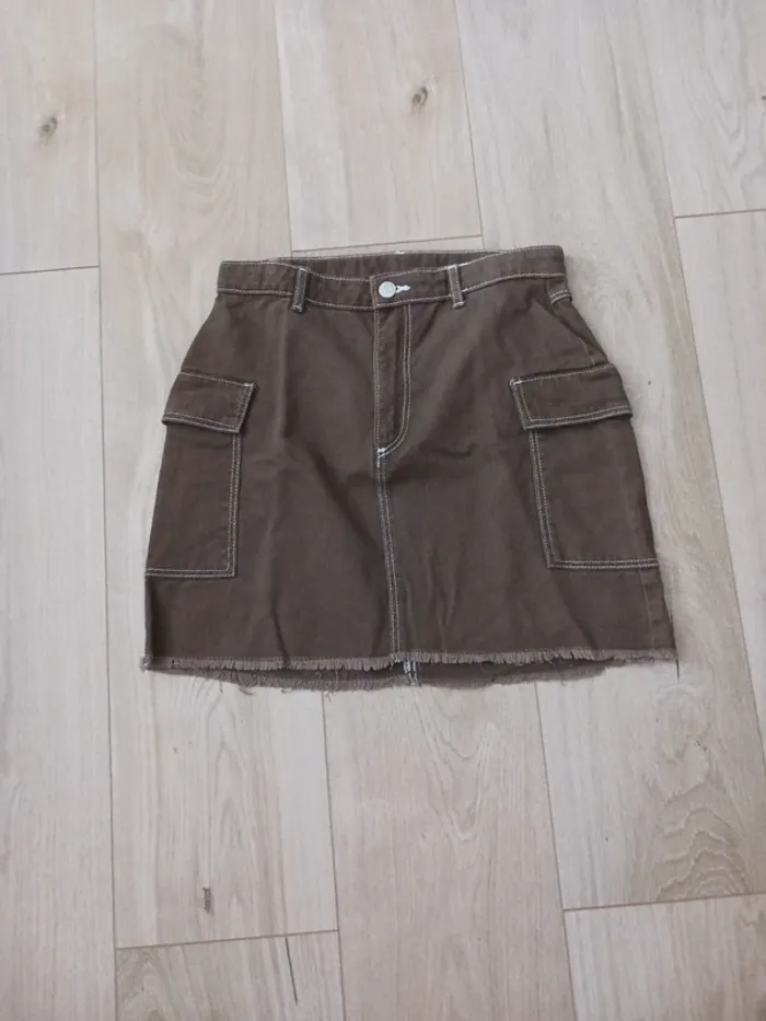 Jupe marron 14 / 15 ans H&M