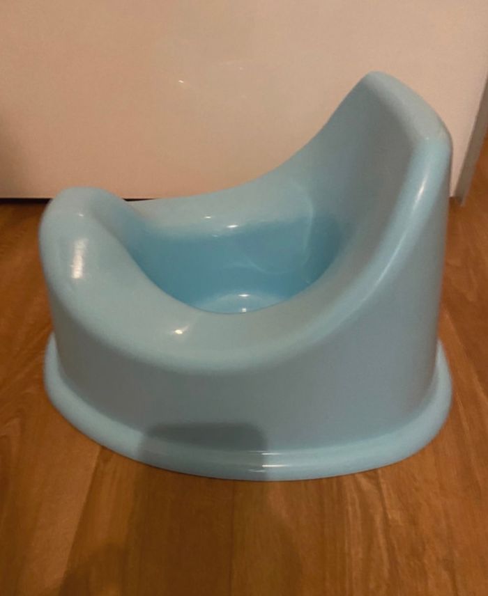 Pot d’apprentissage propreté bleu - photo numéro 2