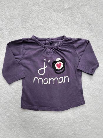 T-shirt 1 mois