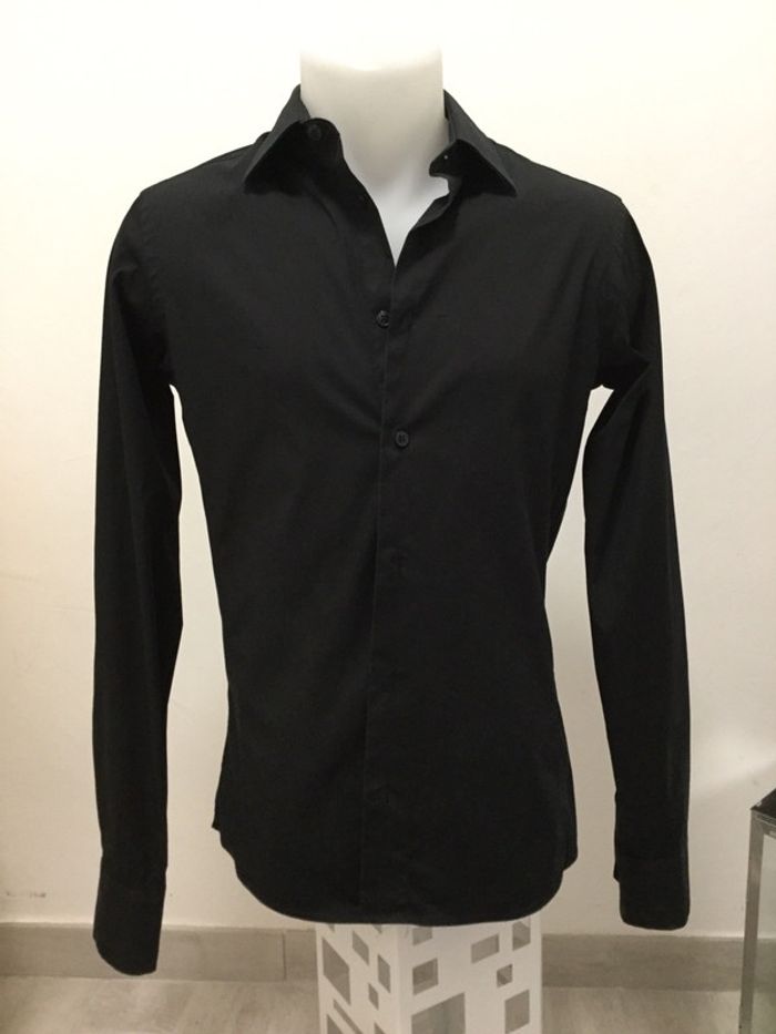 Chemise noire homme Zara