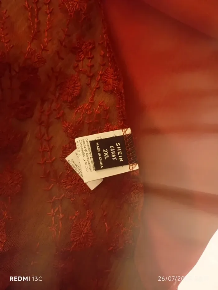 Gilet rouge - photo numéro 3