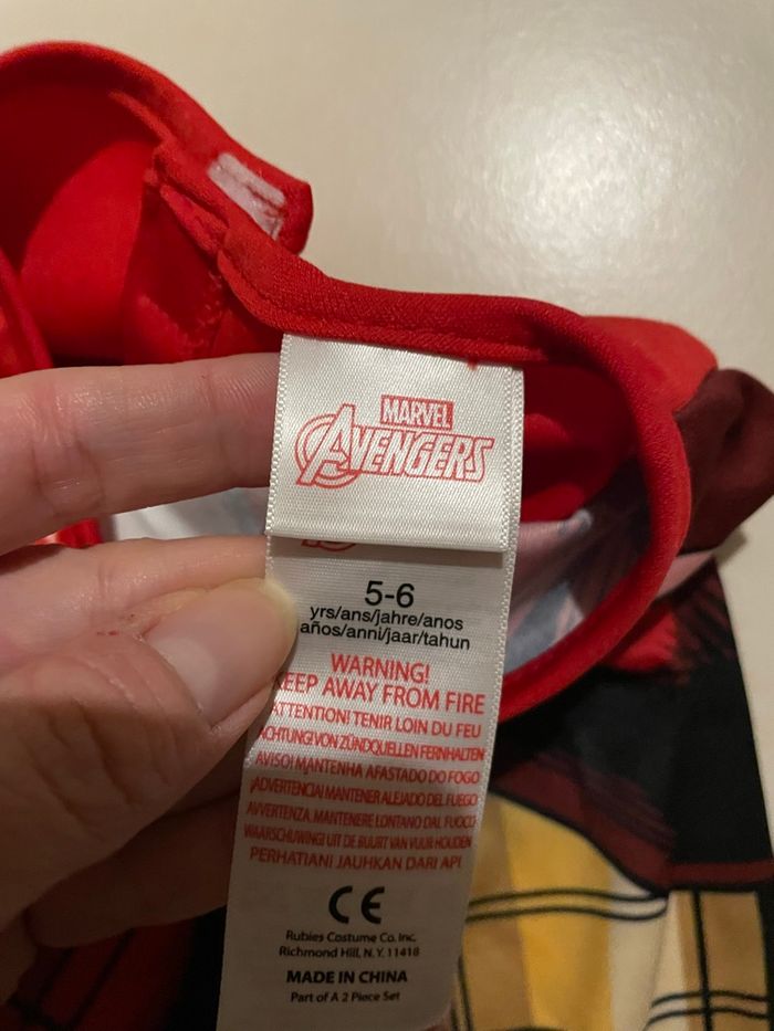 Deguisement avengers marvel iron man - photo numéro 2