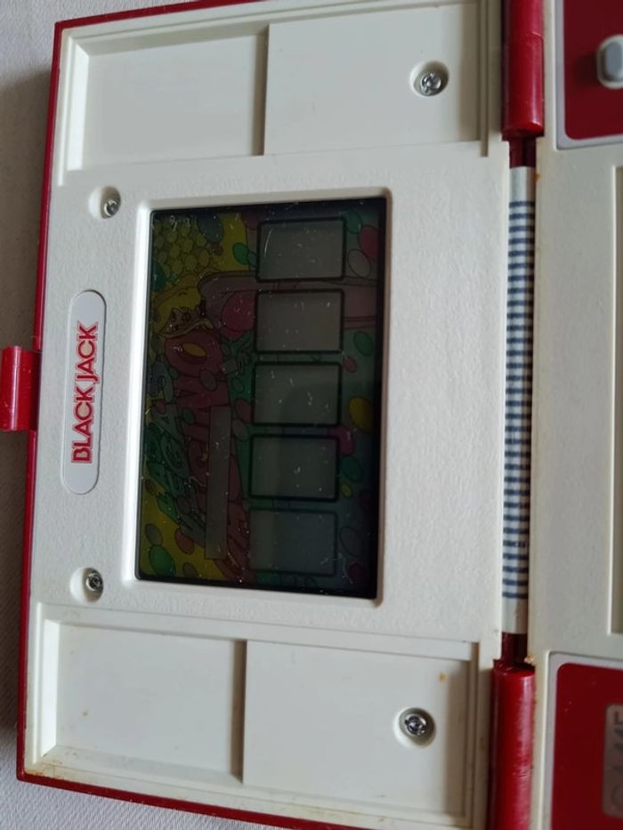 Console nintendo game and watch Black jack - photo numéro 6