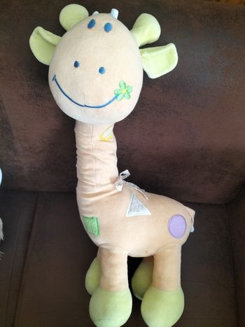 Grande peluche girafe