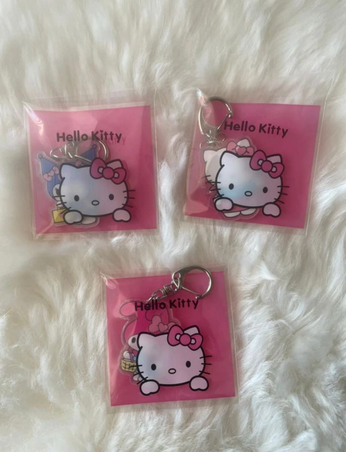 Lot 3x porte-clés sanrio - photo numéro 5