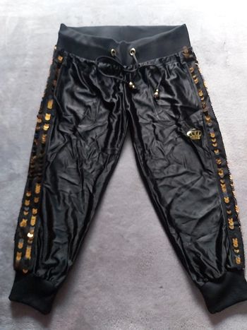 Pantacourt Noir Femme Adidas