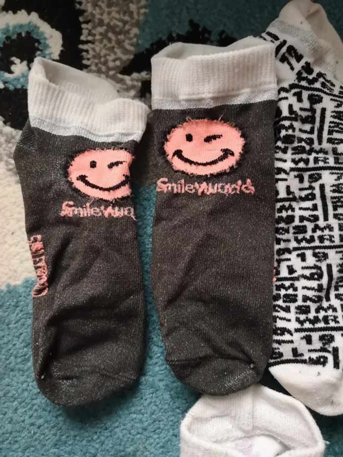 Veste coupe vent 8 ans + 5 paires de socquettes Smileys - photo numéro 8