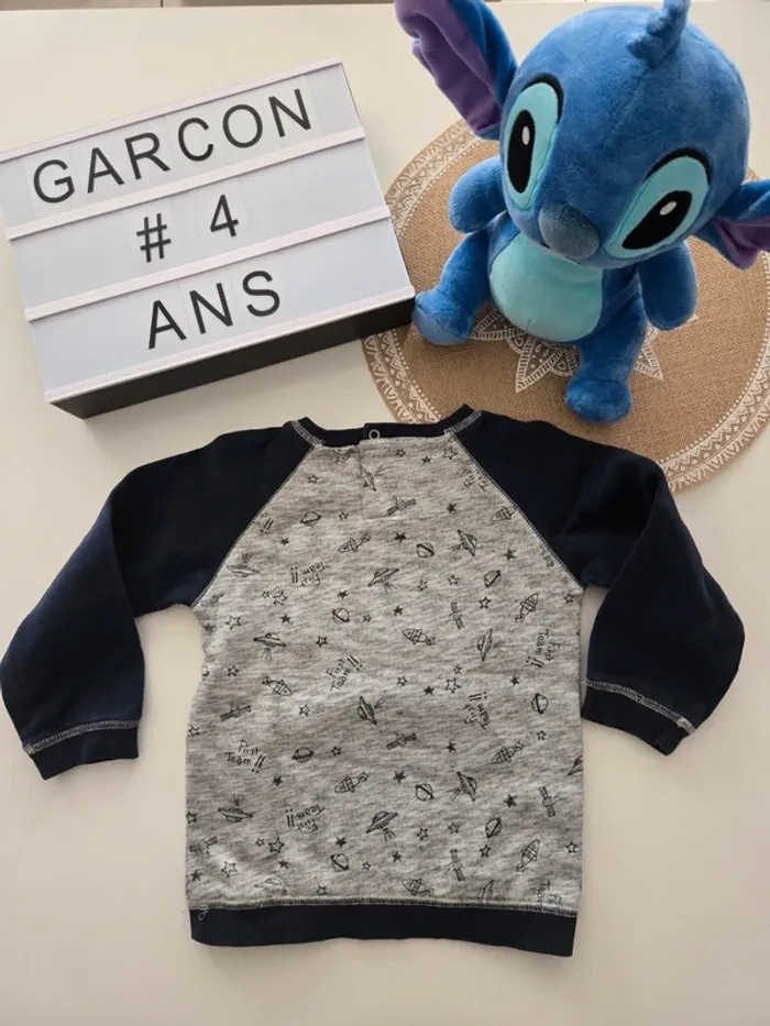 Sweat gémo 4ans - photo numéro 4