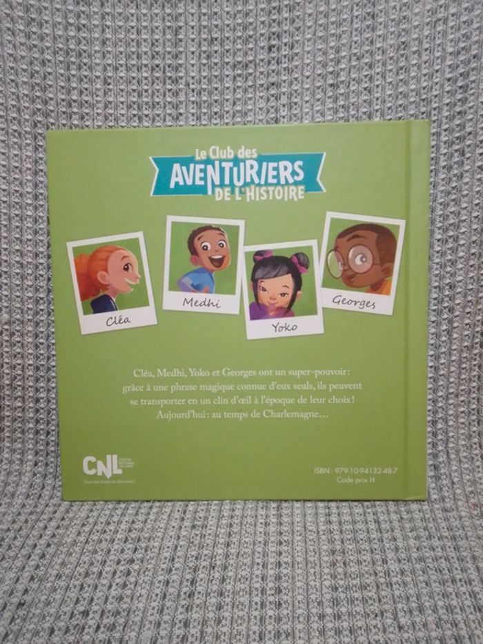 La barbe de Charlemagne / série Le Club des Aventuriers de l'Histoire - photo numéro 2