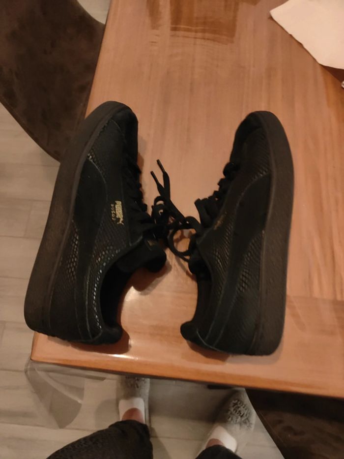 Basket femme puma noire - photo numéro 4