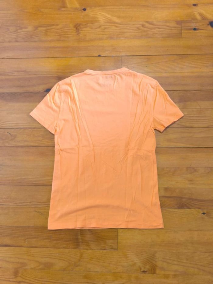 T-shirt Ralph Lauren - Col rond - logo brodé - Corail (orange) - Taille S - photo numéro 4