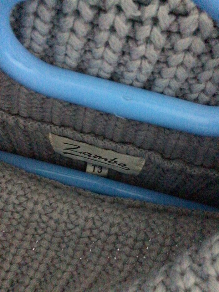 Pull acrylique col roulé - photo numéro 2