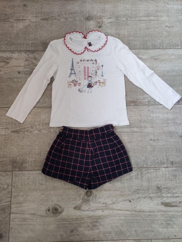 Ensemble sergent major haut 8ans et short 5ans