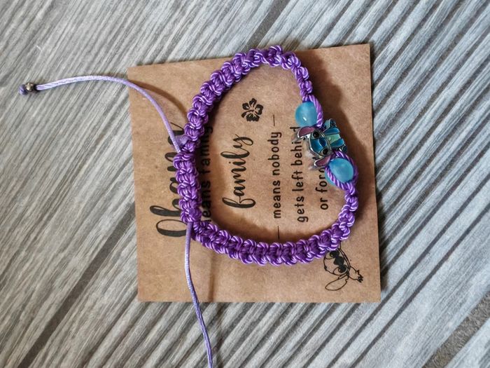 Bracelet ajustable stitch