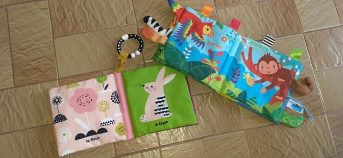 Lot de 2 livres pour bébé