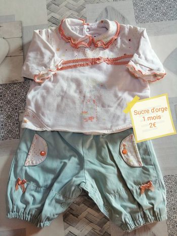 Ensemble 2 pièces Sucre d'orge