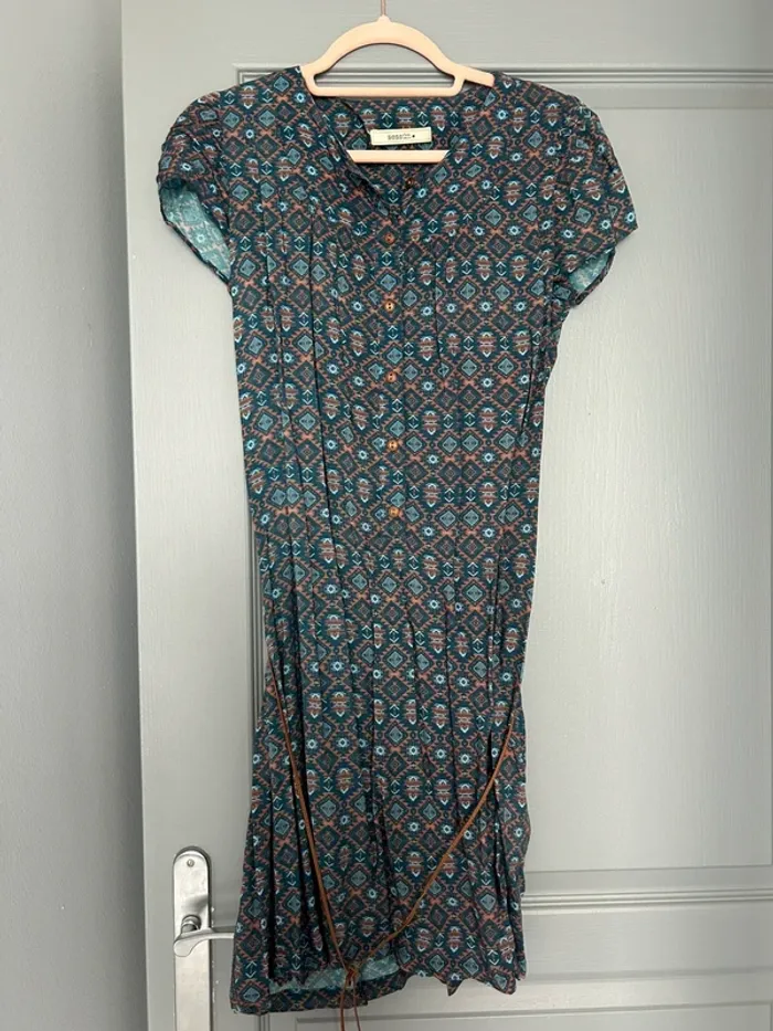 Robe Sessun T. L Holbox Agos ethnique