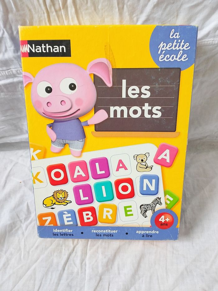 Les mots la petite école Nathan complet