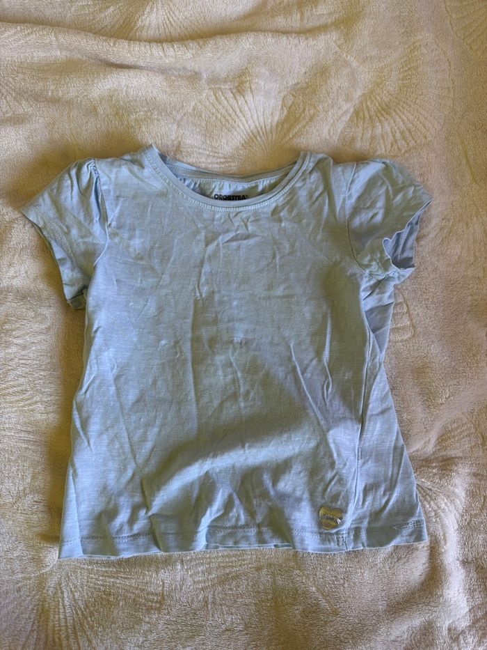 t-shirt bleu orchestra