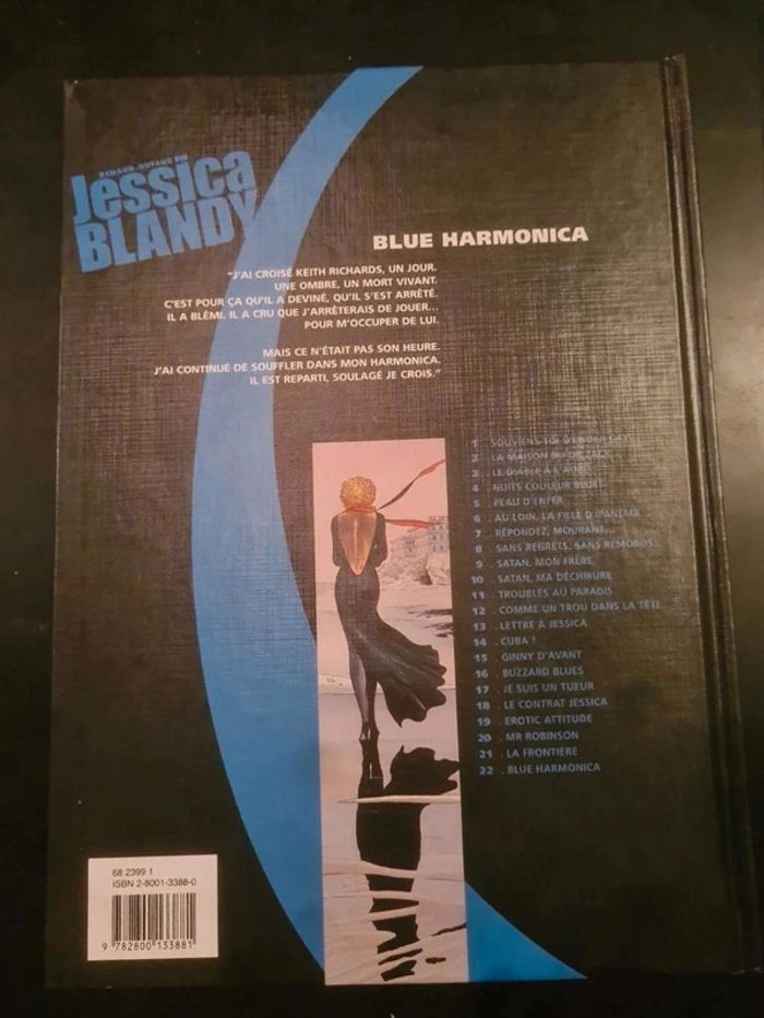 Bd Jessica blandy blue harmonica - photo numéro 2